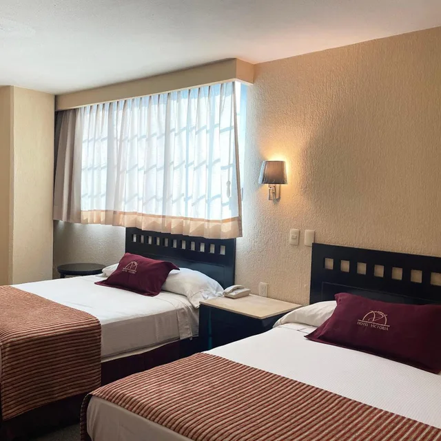 غرفة سوبيريور بسريرين، Hotel Victoria Poza Rica 1/5