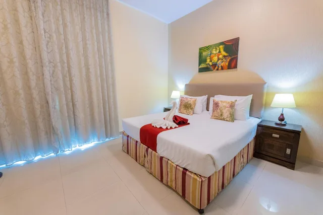 جناح بسرير كينج بغرفتي نوم، Ewan Tower Hotel Apartments 4/10