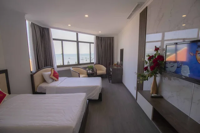 غرفة ديلوكس بسريرين منفصلين، Vung Tau P T Hotel 5/6