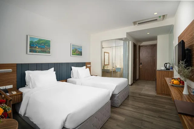 غرفة سوبيريور بإطلالة على الحديقة، Sala Tuy Hoa Beach 4/7