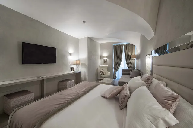 جناح جونيور بسرير كينج مع أريكة، Terrace Pantheon Relais 5/9