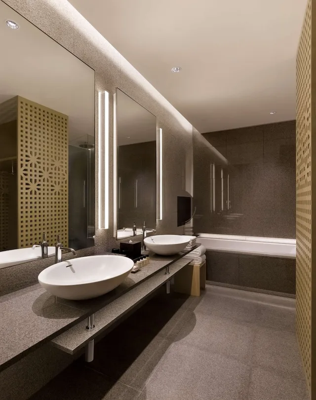غرفة ديلوكس عائلية بسرير كوين وسرير فردي، Park Hyatt Busan 3/3