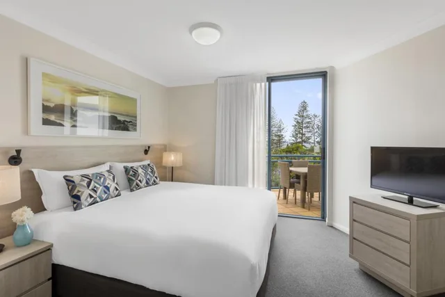 شقة بريميير بغرفتي نوم، Oaks Gold Coast Calypso Plaza Suites 1/2