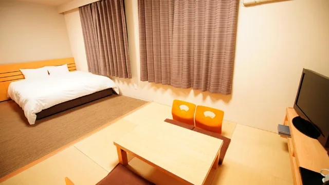 غرفة يابانية غربية بحمام مشترك، Dormy Inn Akita Natural Hot Spring 1/1