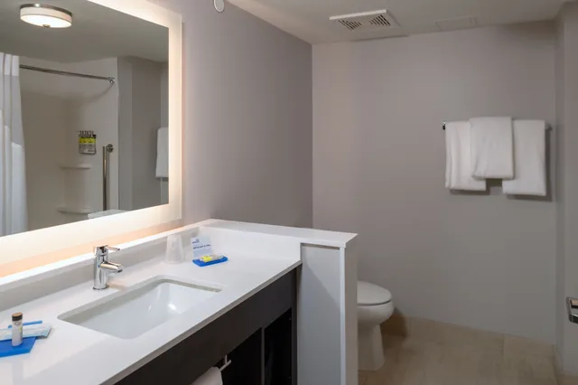 غرفة قياسية بسرير كينج لذوي الإعاقة، Holiday Inn Express Suites Tulsa Downtown Arts District 3/4