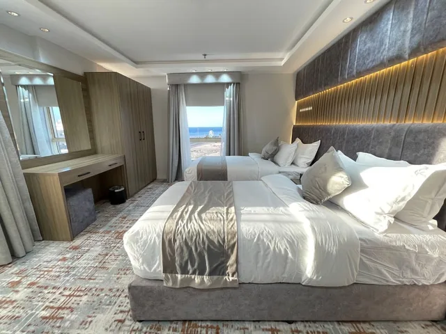 شقة بانورامية بسرير كينج بإطلالة على البحر بغرفتي نوم، Sweet Land Hotel 1/10
