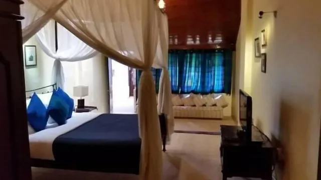 غرفة قياسية بسرير كوين بإطلالة على الحديقة بغرفة نوم واحدة، Ferncliff Bungalow 10/10
