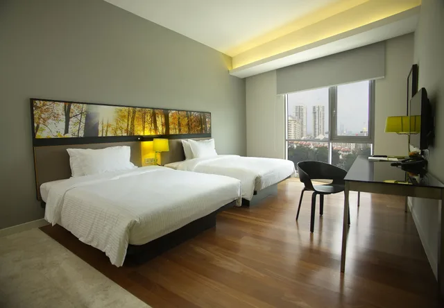 استوديو بسريرين كوين، The Signature Hotel Serviced Suites Kuala Lumpur 1/3