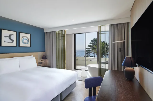جناح دوبلكس كلوب بسرير كينج وسرير فردي بإطلالة على البحر، Parnas Hotel Jeju 2/7