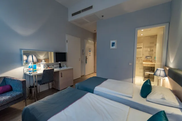 غرفة عائلية رباعية بسريرين مزدوجين، Atrium Hotel by Mellow Mood Hotels 4/10