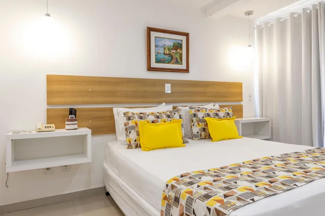غرفة قياسية بسرير مزدوج بإطلالة على الحديقة، Ilha Branca Exclusive Hotel 4/6