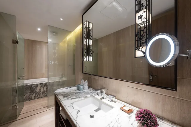 غرفة غراند بسرير كينج بإطلالة على الحديقة، TEA BOUTIQUE HOTEL WEST LAKE 5/6
