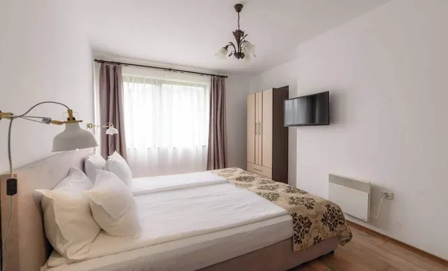 شقة بسرير فردي بغرفتي نوم مع أريكة، Grand Royale Apart Hotel & Spa 4/8