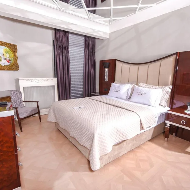 جناح بسرير كينج بإطلالة على البحر، My House Otel 3/10