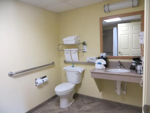 غرفة بسرير كينج يُسمح فيها بالحيوانات الأليفة، Best Western Inn Russellville AR 1/1