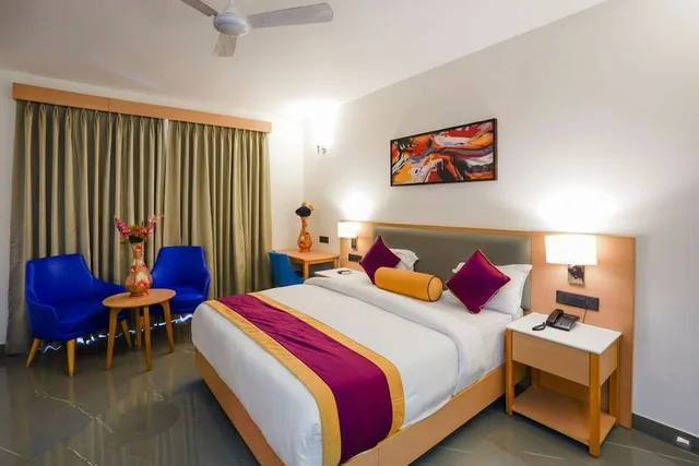 Standard, Queen Bed, No Window، Oyo Premium Anjuna Flea Market Road 4/10