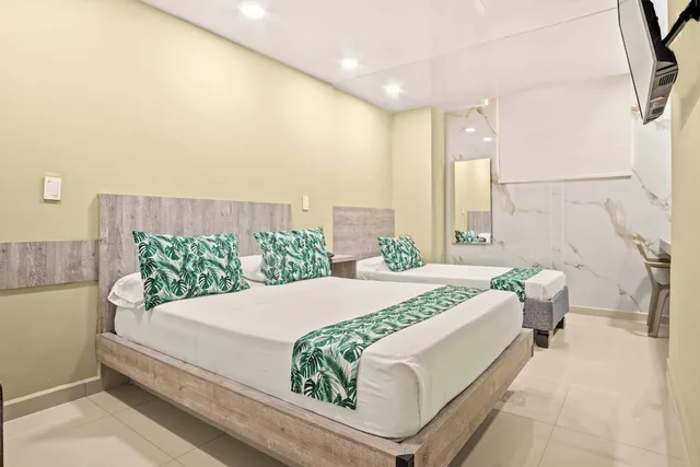 غرفة سوبيريور ثلاثية بسرير مزدوج وسرير فردي، Ayenda 1420 Eco Suite 4/6