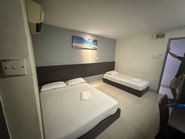 غرفة عائلية بثلاثة أسرّة، Tiong Nam Hotel 3/10