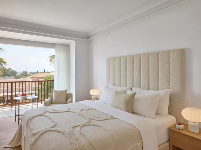 غرفة بريميير بإطلالة على البحر، Grecotel Filoxenia Kalamata 1/7