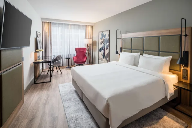 غرفة بريميوم بسريرين منفصلين، Radisson Blu Hotel, Hamburg Airport 1/6