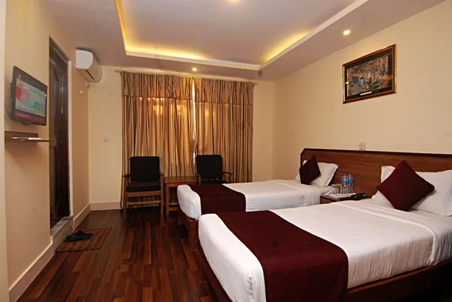 غرفة قياسية بسريرين منفصلين، Thamel Grand Hotel 8/10