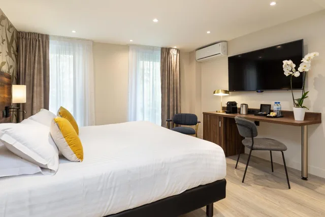 غرفة ديلوكس بسرير مزدوج، Best Western Plus Hotel Brice Garden 9/10