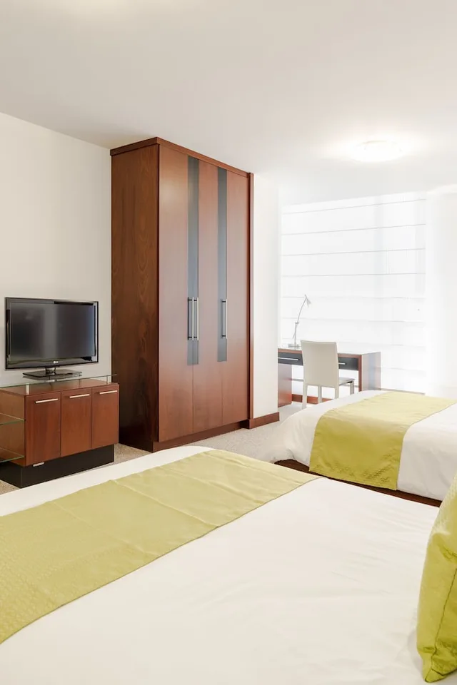 غرفة كومفورت بسريرين مزدوجين بإطلالة على المدينة بغرفة نوم واحدة، Casben Hotel 4/6