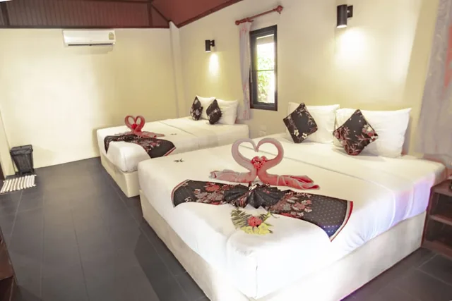 بنغل بسريرين مزدوجين، LANTA PEARL BEACH RESORT 2/10