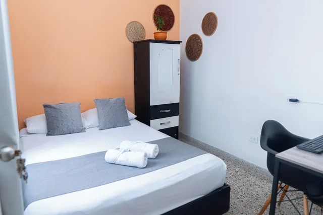 غرفة اقتصادية بسرير مزدوج، Hotel Ayenda Casa de Pinos Sede Cabecera 1522 1/1