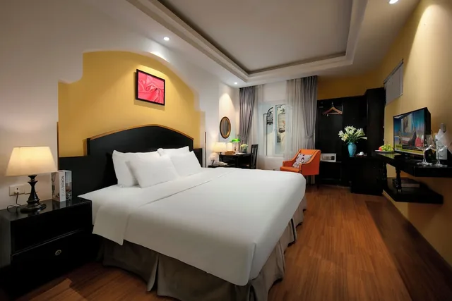 غرفة ديلوكس بسرير كينج، Harmonia Hotel & Spa 4/10