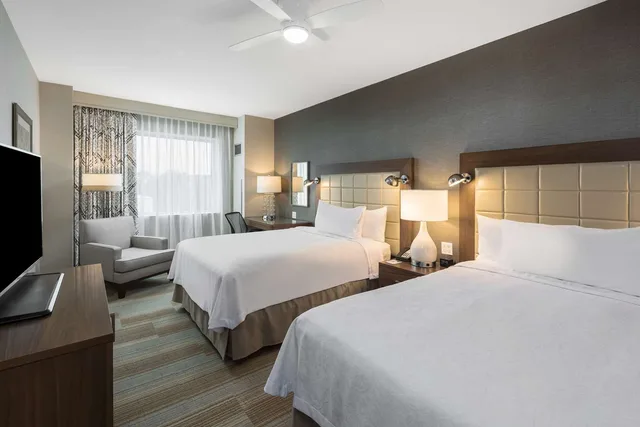 جناح بسريرين كوين بغرفة نوم واحدة، Homewood Suites By Hilton Miami Dolphin Mall 1/2