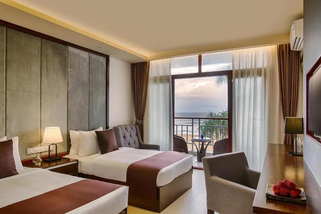 غرفة ديلوكس ثلاثية، Jie Jie Beach Hotel 1/1