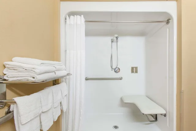 جناح بسرير كوين لذوي الإعاقة، Microtel Inn And Suites By Wyndham Rogers 3/3