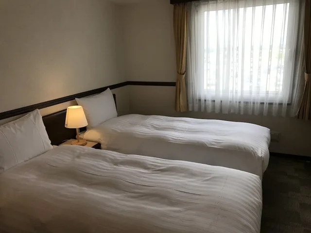 غرفة اقتصادية بسريرين منفصلين، Toyoko Inn Maibara-Eki Shinkansen Nishi-Guchi 3/4