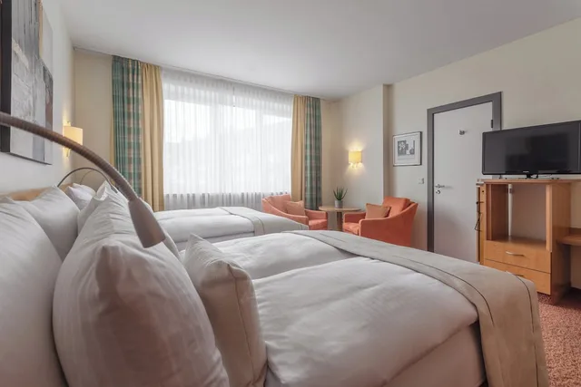 غرفة بريميوم عائلية بسريرين مزدوجين، Select Hotel Tiefenthal 10/10