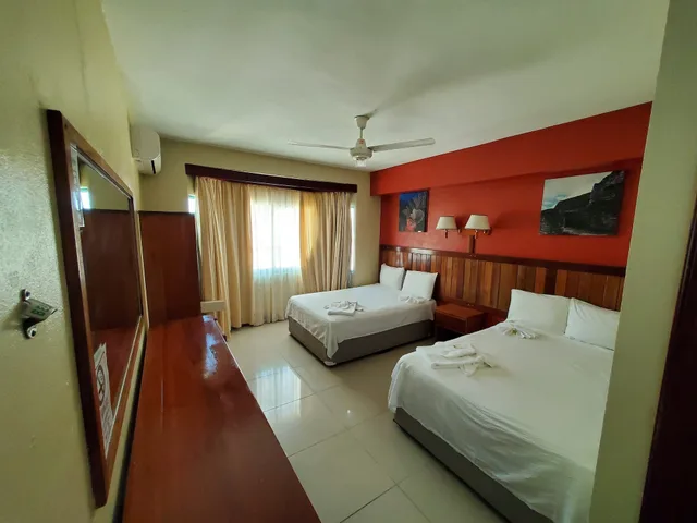 غرفة ديلوكس بسريرين مزدوجين، Caye Caulker Plaza Hotel 3/9