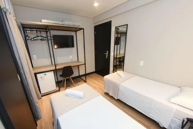 جناح بسريرين منفصلين، Arco do Sol Park Hotel 1/7