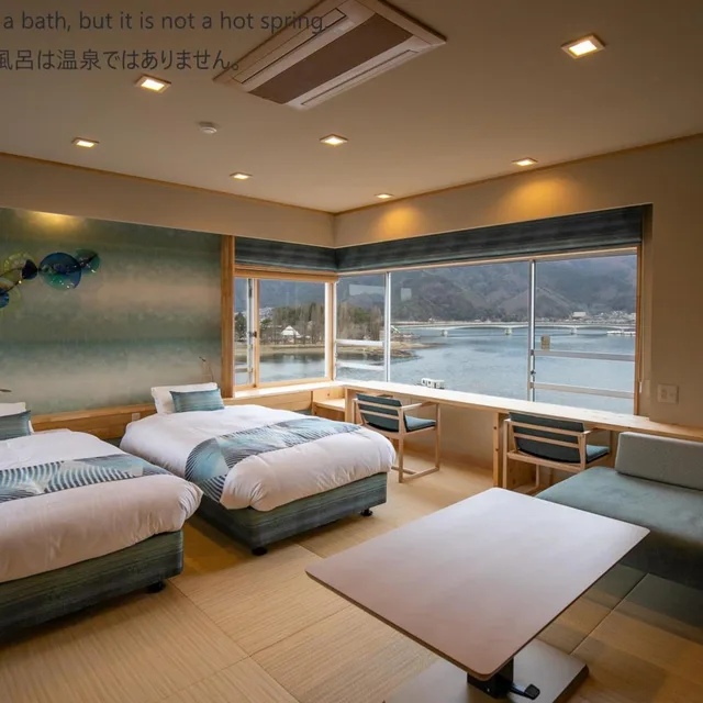 Room, Lake View, Tatami, West Wing, Corner، Fuji Lake Hotel 1/6