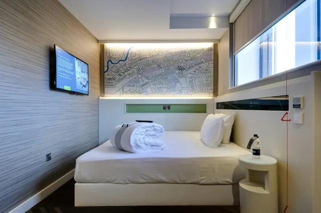 غرفة قياسية بسرير مزدوج لذوي الإعاقة، hub by Premier Inn London Paddington - Paddington Station 3/4