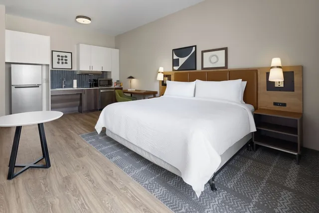 غرفة قياسية بسرير مزدوج بمطبخ، Heritage Inn and Suites Rehoboth Beach 1/3