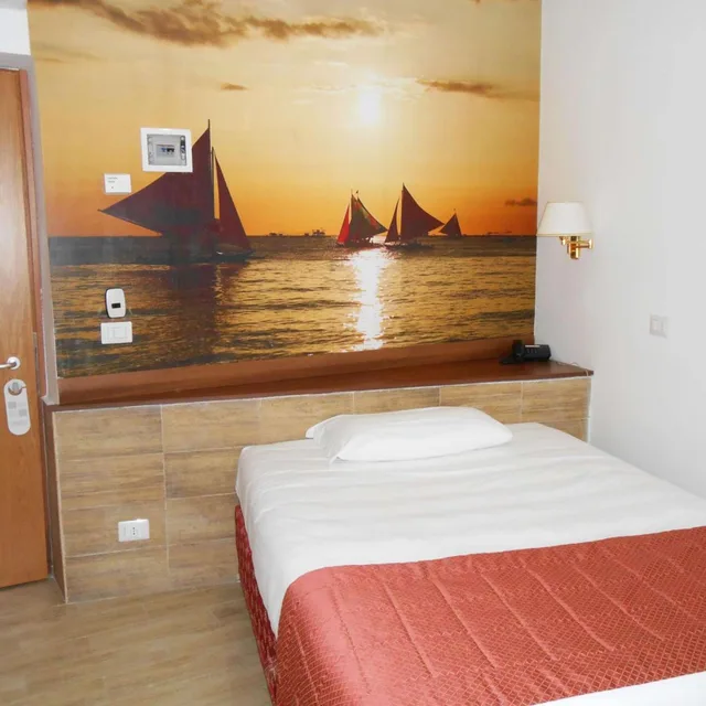 Economy, Single, French Bed, Hotel Riviera Fiumicino 3/10