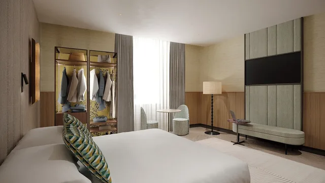 Superior, Queen Bed, Circle 6 Rome Hotel 4/8