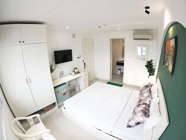 غرفة سوبيريور بسرير مزدوج، Dinh Phat Hotel 3/9