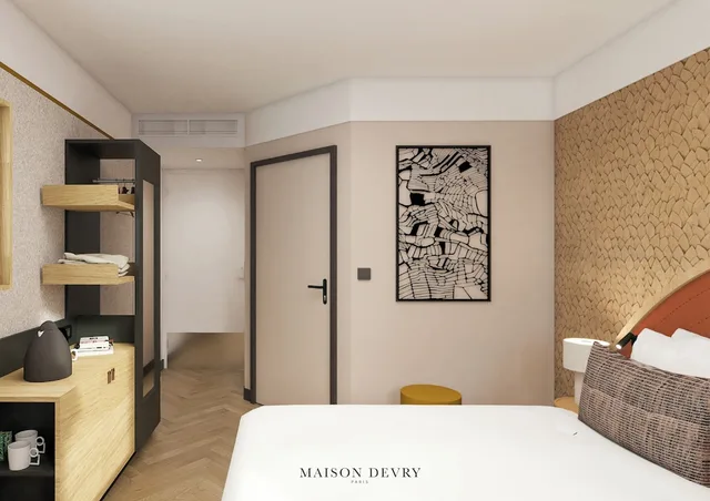 جناح جونيور بسرير مزدوج، MERCURE Chartres Est 1/8