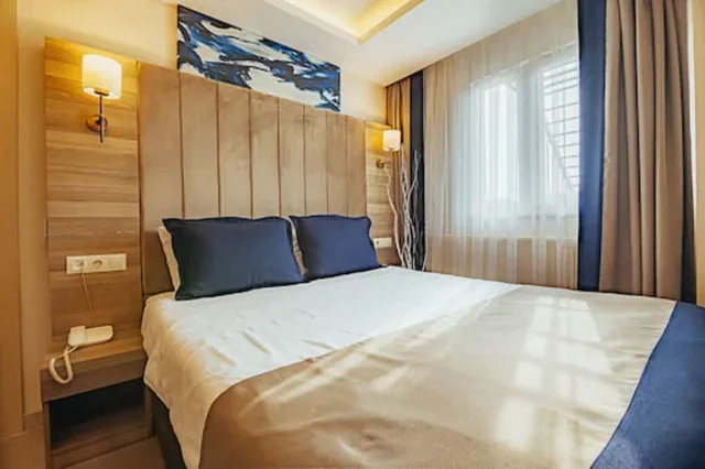 غرفة قياسية بسرير مزدوج أو سريرين منفصلين، Comfort Beige Hotel 5/10