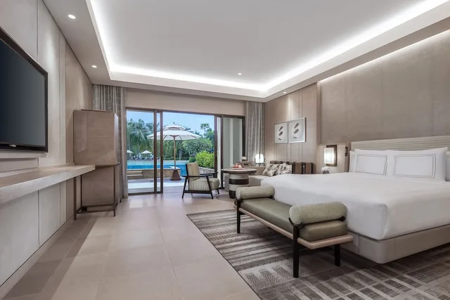 غرفة ديلوكس بسريرين مزدوجين، The Ritz-Carlton Sanya, Yalong Bay 6/10