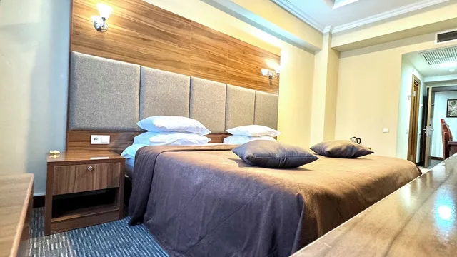 غرفة قياسية بسرير مزدوج أو سريرين منفصلين بغرفة نوم واحدة، Grand Eurasia Hotel 10/10