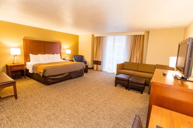 جناح بسرير كينج مع أريكة، Comfort Inn Downtown Salt Lake City, UT 1/8