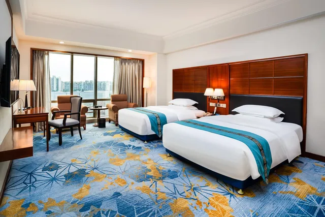 غرفة سوبيريور بسريرين مزدوجين، Gladden Hotel Jiangmen 1/1