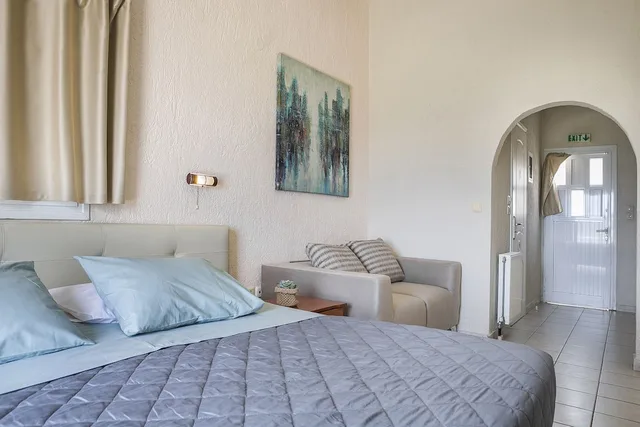 استوديو بسرير كوين وسرير فردي بإطلالة على البحر، Panorama Fanari Studios Apartments 1/10